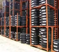 Porte-pneu de stockage en acier Q235B robuste en usine en Chine