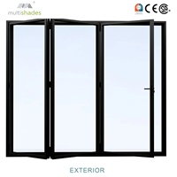 Fenêtre pliante architecturale multi-panneaux sur mesure pour les développeurs immobiliers et les constructeurs