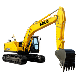 Excavadora hidráulica SDLG E6215H de alta potencia, excavadoras sobre orugas duraderas, máquina de construcción multifuncional - Product Image 1