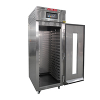 De porte à porte 	 Étuve de levage réfrigérée à porte simple, 36 plateaux, 220V, 2.3kW, pour la pâtisserie, équipement de boulangerie commercial et industriel
