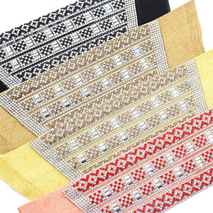 شباشب صيفية مزخرفة، صنادل مرصعة بالأحجار الكريمة، بطانة قطنية، شبه مصنعة، صنع في الصين SF - Product Image 4