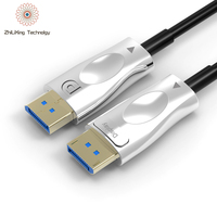 Câble Optique Actif 8K Plano 4K 144Hz Mâle-Mâle Fibre Optique AOC 10m 20m 30m 50m 100m