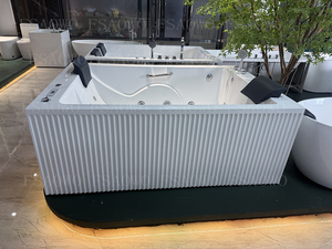 Baignoires et salles de sauna pour 2 personnes avec chauffage, massage par moteur, spas en acrylique, douches et bains à remous - Product Image 2