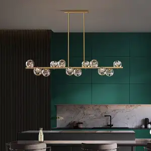 Luce regolabile di buona qualità argento grande rotondo 7W appeso lampadario ristorante colorato moderno