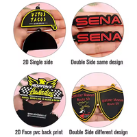 Échantillon gratuit Pas de minimum de dessin animé 2D 3D PVC gonflé porte-clés à breloques personnalisé Anime porte-clés en caoutchouc pour voiture porte-clés design