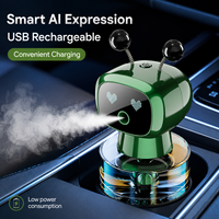 Robot d'aromathérapie intelligent pour voiture, purificateur d'air et humidificateur, diffuseur automatique de parfum