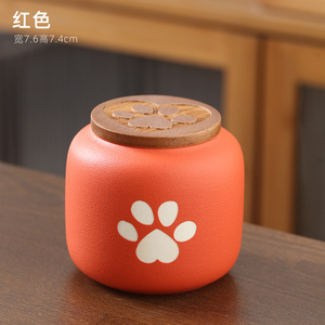 Urna Funeraria de Cerámica de Alta Calidad, Estilo Moderno 2026, Hermética, en Forma de Lágrima, para Guardar Cenizas de Mascotas, para Perros y Gatos - Product Image 6