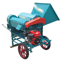 Agriculture Hans Mini récolteuse de fourrage de riz Petite batteuse de riz portable de blé à vendre