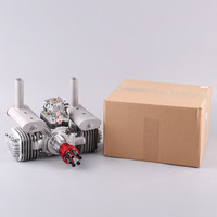 Moteur à essence pour avion modèle réduit RCGF 120cc bicylindre, avion à aile fixe RC