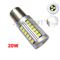 20W Auto LED Feu arrière BAY15D 1156 BA15S 1157 S25 Frein Inverse Ampoule 7440 7443 T20 T25 3156 3157 3030 39 LED Canbus Lumière
