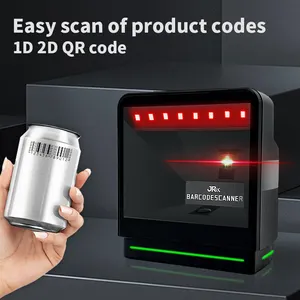 JR 2024 T10 Настольный 1D 2D сканер CMOSBarcode 2024T10 POS CashRegister Reader