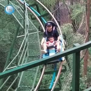 Popular Montaña Rusa de Doble Vía LINO, de Fibra de Vidrio y Acero, Atracción de Diversión al Aire Libre para Montañas, en Venta - Product Image 5