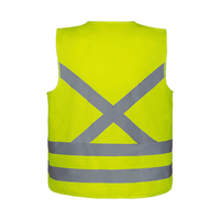 Gilet di Sicurezza Riflettente Personalizzabile ad Alta Visibilità con Chiusura a Cerniera e Logo Personalizzato Ropa De Seguridad