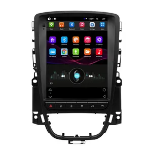 Pemutar Multimedia Android Mobil, Radio Mobil Navigasi GPS Vertikal 9.7 Inci untuk Opel Astra 2006-2014