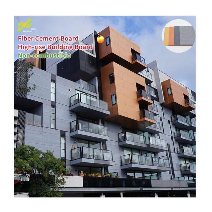 Fiber Cement Facade Wall Panels - Durable & Stylish Cladding