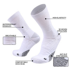 Calcetines Deportivos de Bambú sin Costuras de Marca Propia, Calcetines de Gimnasio Atléticos, Tejido 3D, Media Caña, Soporte de Arco, Calcetines de Baloncesto - Product Image 2