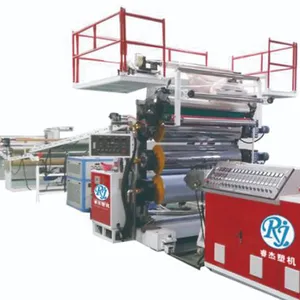 Board Making Machine Laminating Marble Artificial Marble Pvc Film Panel Machine, PVC Extruding Machine Twin-screw Extruder