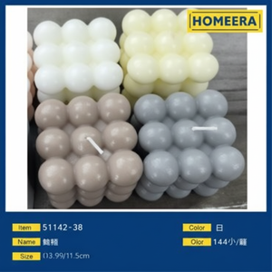 Rinfuse bianche D55xH55cm candele Per decorazioni Per la casa ed eventi 144 pezzi Per scatola - Product Image 1