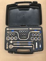 Ensemble d'outils en cuivre béryllium anti-étincelles et antidéflagrants de haute qualité en chêne, 31 pièces, fabrication OEM, certifié CE, fabriqué en Chine, avec mallette rigide