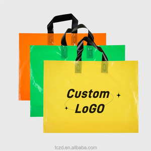 Túi Bán lẻ bền với xử lý gia cố xử lý nhựa mua sắm Túi tote mang theo túi xách, cho cửa hàng hàng hóa - Product Image 3