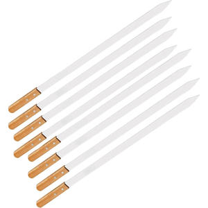 Juego de Brochetas de Acero Inoxidable para Asar, Utensilios para Parrilla, Brochetas para Barbacoa al Estilo Persa/Armenio/Turco - Product Image 1