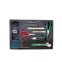 Insert en mousse EVA Kaizen sur mesure pour valise, rangement d'outils, boîte à outils de haute qualité, insert en mousse fibre de carbone, insert de boîte en mousse personnalisé