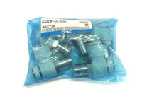 As3211f-03-12sd Fitting Kontrol Aliran Anti-rusak Port 3/8" Paket 5 Buah Baru, Asli, Tersedia, dengan Garansi Satu Tahun.