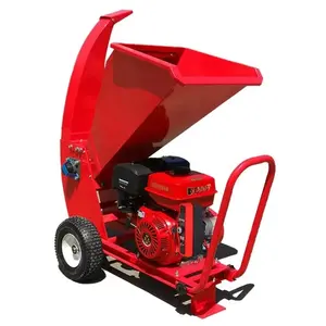 Automatic wood chip shredder fruit tree branches and leaves crusher branch crushing equipment