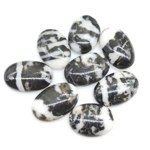 Zebra Jasper varios tamaños corte ovalado cabujón ajuste de la joyería - Product Image 3