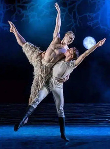 Leotardo de <span class=keywords><strong>Ballet</strong></span> Elástico para Hombre, Leotardo de Gimnasia, Ropa de Danza, Top de <span class=keywords><strong>Ballet</strong></span> con Pantalones Cortos para Niños - Product Image 5