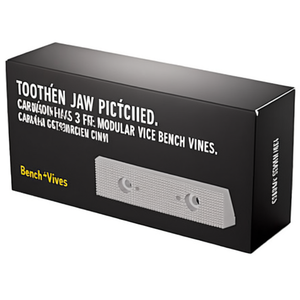 Toothed Jaw Pitch 3 For Modular Vice <b>Bench</b> Vises - Product Image 2