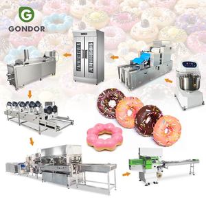 เครื่องทำโดนัทอัตโนมัติขนาดใหญ่ รุ่น Africa T-100 ยี่ห้อ African Maquinas De Donas สำหรับทำโดนัทโมจิบัลล์แบบบิด - Product Image 1