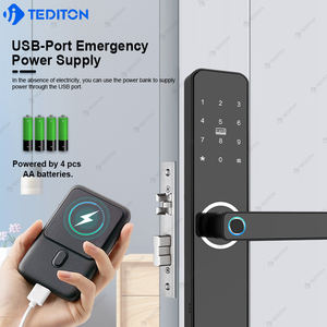 Tediton Tuya TTlock House Serrure intelligente pour porte avant Serrure <span class=keywords><strong>de</strong></span> porte interne à combinaison avec <span class=keywords><strong>code</strong></span> numérique Serrure <span class=keywords><strong>de</strong></span> porte électrique intelligente - Product Image 6