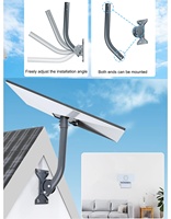 Kit de fixation pour poteau de toit Starlink Gen 3 V4, accessoire d'installation étanche pour tuyau, structure à goupille de verrouillage, support mural OEM