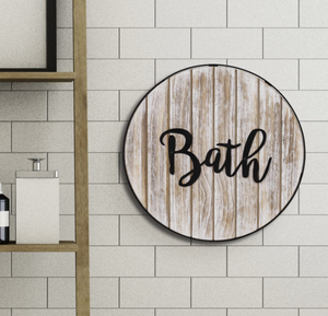 लकड़ी के संकेत घर सजावट लकड़ी के शिल्प दीवार पर लगाए गए स्वागत संकेत देश शैली के आउटडोर फांसी के संकेत चल दीवार कला सजावट - Product Image 6