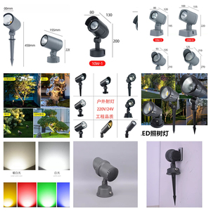 Lámpara LED de Jardín IP65 de 5W, de Aluminio Fundido, para Césped, Paisaje, con Enchufe de CA, Decorativa para Exteriores - Product Image 2