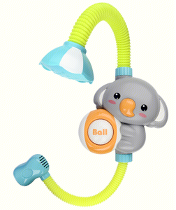 Nourrissons girafe bain jouet douche électrique bébé baignoire arroseur d'eau jouets robinet pour les tout-petits temps de bain avec tuyau réglable - Product Image 3