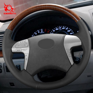 <span class=keywords><strong>Hilux</strong></span> 하이랜더 캠리 Aurion 2008 2009 2012 스포츠 도요타에 대한 사용자 정의 자동차 핸들 커버 1 세트 사용자 정의 색상 MRBULLS - Product Image 6