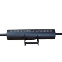 Barre de musculation VOBELL QJ-019 en acier de qualité supérieure, 78 cm, noire, 23 kg, pour la musculation en salle