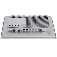 PC industriel sans ventilateur OEM ODM avec écran LCD large de 15,6 pouces 4:3, Intel J6412 N97 N305, 2 LAN, 2 COM, Wi-Fi, 4G, Win10, 11, Linux, VESA