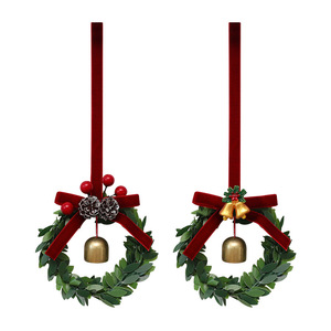 Shengyuan Nouveau Style Cloche PVC Arbre De Noël Pendentif Style Européen-Américain Décorations De Noël Fenêtre Ornements Suspendus - Product Image 4