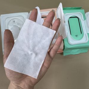 Logo personnalisé nettoyer en douceur démaquillant lingettes nettoyantes marque privée - Product Image 4