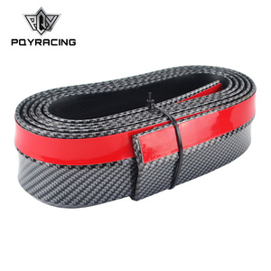 Poyracing Carbon Fiber <b>Rubber</b> Trim <b>Strip</b> Anti Scratch Body Protection Car Modification Supplies PVC Material - Product Image 1