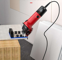 Outil de découpe d'angle pour carrelage en acier inoxydable de type 100, industriel, à 45 degrés