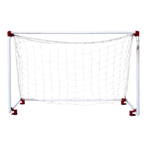 Buts de football miniatures Barret Pair 1,5x1,1m en PVC avec filets de 70 mm et piquets inclus - Product Image 2