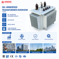 Transformateur de distribution immergé dans l'huile à haute efficacité YIMENG pour les projets industriels et utilitaires