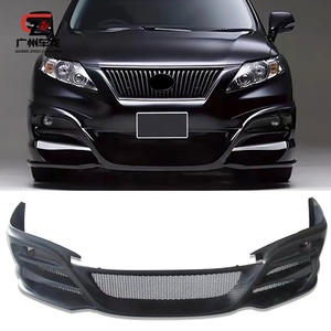 Pour <span class=keywords><strong>Lexus</strong></span> RX270 RX350 2009-2012 Wald lèvre avant lèvre arrière becquet ABS plastique voiture pare-chocs voiture Bodykit Auto pièces diffuseur séparateur - Product Image 2