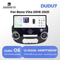 DUDUAUTO UIS7870 12.3 pouces Intelligent Car Android Player Autoradio Stereo Head Unit pour Mercedes Benz Vito W447 2014-2022