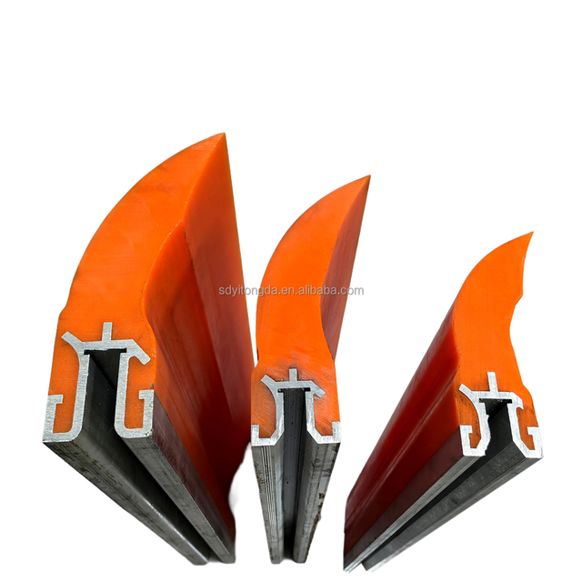 TONDA Polyurethane Scraper Blades Casting for Coal Mining Conveyor Belt Scraper Primary Cleaner with 6 Month Warranty 10kg