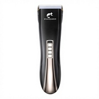 Nouvelle tondeuse électrique professionnelle transfrontalière pour animaux de compagnie et toilettage pour chiens en ABS, modèle 8100, fabriquée en Chine
